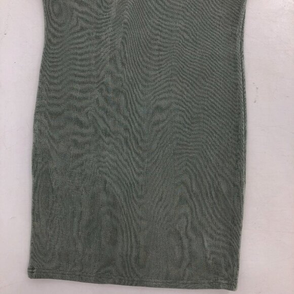 Elodie Metallic Seafoam Halter Neck Mini Dress size L - Picture 12 of 16